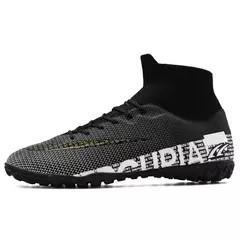 Chaveiros antiderrapantes masculinos de tornozelo, sapatos clássicos de futebol, tênis profissional, treinamento de grama, campo, FG, TF - loja online