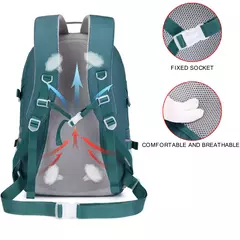 Mochila de caminhada impermeável para homens e mulheres, acampamento ao ar livre, bolsa de viagem, 17 "laptop, 40L na internet