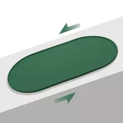 Silicone pet tigela esteira placemat à prova dwaterproof água evitar derramamentos cão gato comida almofada de alimentação gatinho alimentação pet tigela bandeja esteiras - comprar online