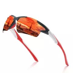 Óculos Polarizados Masculinos, Óculos de Sol Polarizados, Óculos de Ciclismo, Motocicleta Spot, Corrida, Pesca