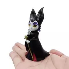 8cm 3 pçs/set disney q posket petits vilões descendentes 2 malévola cruella de vil rainha figura de ação modelo presente brinquedos na internet