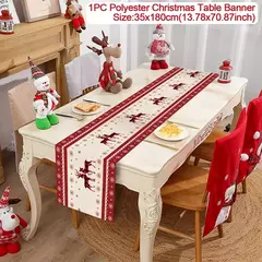 Pano De Mesa De Natal, Toalha De Mesa, Decoração De Casa, Ornamento De Natal, Presente De Ano Novo, Feliz Natal, 2025, 2025 na internet