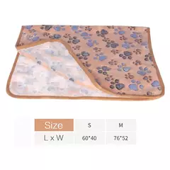 Tapete de cama para animais de estimação, capa quente fofa, toalha artesanal de lã para cães e gatos, cobertor macio para cães pequenos, médios e grandes, suprimentos para animais de estimação ? - comprar online