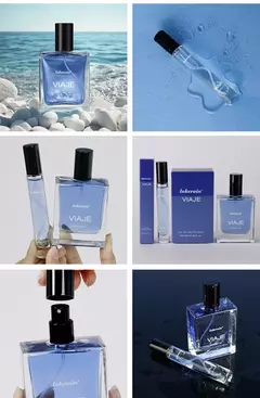 Voyage Colônia para Homens e Mulheres, Perfume Frutado Romântico Fresco, Notas Aquáticas De Madeira De Maçã, Perfume Masculino De Feromônios, Atrair Masculino