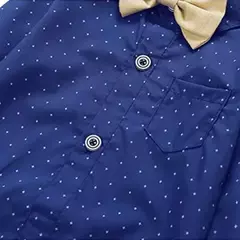 Conjuntos formais de roupas de casamento para bebê, bodysuit Suspender Suit Traje de festa de aniversário infantil, Toddler Kid, 3, 6, 12, 18, 24M
