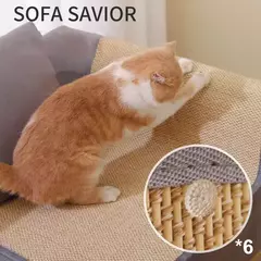 Anti gato risco sofá proteção artefato gato scratch board almofada patas de gato afiar esteiras enviar prego fixo brinquedos do gato na internet