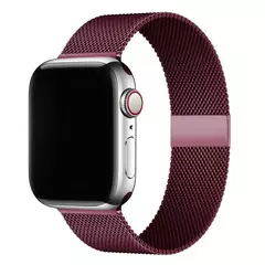 Milanese Loop Band para Apple Watch, Pulseira de Metal, Pulseira, Ultra, 49mm, 45mm, 44mm, 41mm, 40mm, iWatch Series 9, 8, 7, 6, 5, 4, 3, SE - loja online