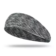 Elastic Absorbent Sports Headband para homens e mulheres, bandagem de cabelo, suor, corrida, fitness, ciclismo, corrida, tênis, ioga, academia