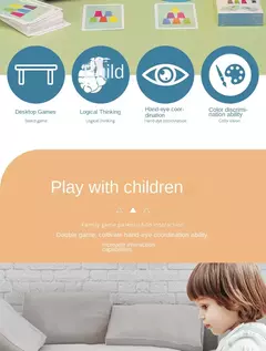 Brinquedos Montessori Infantil, Stack Cup, Battle Table com Cartas, Iluminação Intelectual Educacional, Cognição das Cores, Treino Lógico - comprar online