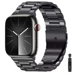 Bracelete de Aço Inoxidável para Apple Watch, Pulseira de Luxo, Série 6, 5, 4, 3, 2, SE, 44mm, 42mm, 40mm, 45mm, 41mm, ultra 2, 49mm na internet