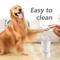 Cão automático pata limpador copo, pet foot washer, copo de silicone, pata portátil limpador para cães de pequeno e médio porte na internet