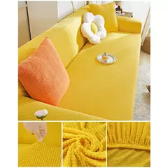 Imagem do Esticar Jacquard Sofá Capa para Salas, Polar Fleece, Poltrona Protector, de Alta Qualidade, 1, 2, 3, 4, 5 Lugares