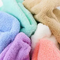 Toalha absorvente macia de microfibra, grossa, alta densidade, velo coral, secagem rápida, rosto limpo, 10pcs - comprar online