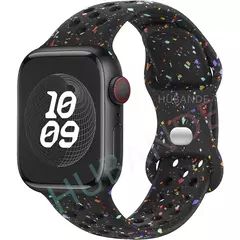 Correia Desportiva Respirável para Apple Watch, Band, Correa, iWatch Series 8, SE, 7, 6, 5, 9 Ultra, 44mm, 49mm, 45mm, 40mm, 41 milímetros, 38 milímetros, 42 milímetros na internet