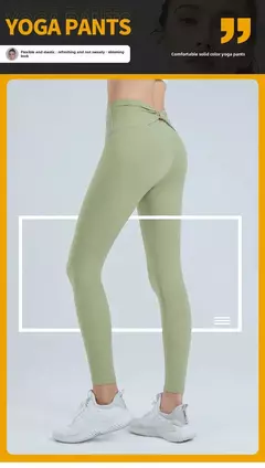 Imagem do Leggings de cintura alta para mulher, calças apertadoras, corrida, Fitness, Treino, Lulu, Fábrica original, Naked Feeling, Lixar, Novo, 2022, Lulu