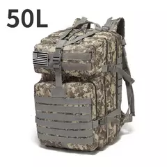 Mochila de Nylon impermeável, 30L, 50L, 1000D, mochilas ao ar livre, esportes táticos, camping, caminhadas, trekking, pesca, saco de caça - Wolf Magazine