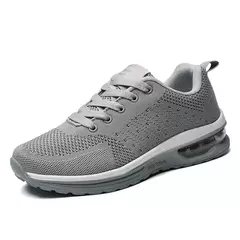 Tênis de corrida antiderrapante respirável unissex, tênis leves, caminhada, corrida, academia, mulheres, homens, esportes, casual, mocassins, unissex, moda - Wolf Magazine