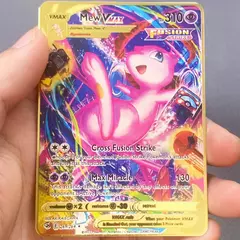 Pokemon English Metal Card Anime Pikachu Charizard Mewtwo Arceus Frog Flower Vmax GX Letters Game Collection Card Kids Toy Gifts - Wolf Magazine