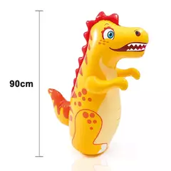 Imagem do Saco de perfuração inflável para crianças e adultos, Dinosaur Boxing Tumbler, brinquedos esportivos, jogo ao ar livre, presente infantil, meninos