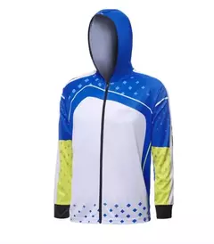 Camisa de pesca com capuz manga longa masculina, proteção UV, secagem rápida, impressão digital, impermeável, personalizada, por atacado na internet