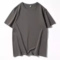 Camiseta pesada grande para homens, camiseta de manga curta, blusa lisa, roupa casual masculina, 12 cores, 100% algodão, verão