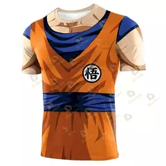 3D Dragon Ball compressão t-shirt, engraçado jogo casual t-shirt, roupas de fitness, Cool Cartoon Tops, moda verão, novo