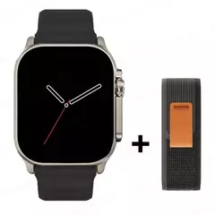 Relógio Inteligente 9 para Homens e Mulheres, Chamada BT, NFC, Sempre em Exibição, Temperatura Corporal, Fitness, Série 8, Apple, Android, 2022 - loja online
