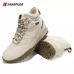 Baasploa-Botas de pelúcia quentes para mulheres, sapatos de caminhada impermeáveis, tênis de neve antiderrapante, conforto, inverno, novo - loja online