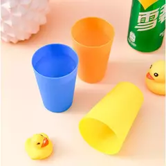 Copos de café reutilizáveis de plástico macio, leite, café, cerveja canecas para festa, bar, ao ar livre, portátil, acampamento, piquenique, viagens Tumbler, doces, 160ml, 2pcs, 5pcs