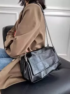 Bolsa feminina de grande capacidade para pendulares, sacola de corrente elegante e de alta qualidade, axilas de ombro único, nova, primavera e verão 2024 - loja online