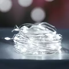 Cobre Wire LED String Lights, guirlandas impermeáveis ao ar livre, festão, fadas Decorações do casamento, Ano Novo, Árvore de Natal, 10m - Wolf Magazine