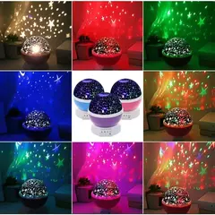 Imagem do LED Rotating Night Light Projector, Céu Estrelado, Star Master, Crianças, Crianças, Sono, Romântico, USB, Lâmpada, Presentes para Criança