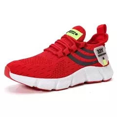 Homens tênis casuais verão respirável sapatos esportivos leve malha ao ar livre tênis de corrida atlético jogging tenis sapatos caminhada na internet