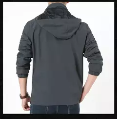 Gorpcore jaqueta masculina militar tático caça jaqueta outono casual à prova dwindproof água blusão casaco masculino bolso roupas de trabalho - Wolf Magazine