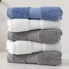 Toalha de algodão puro para adultos, macia e absorvente, toalha de banho - loja online