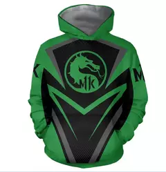 Homens e mulheres Mortal Kombat Game Hoodies, Streetwear 3D Print, Moletons extragrandes, Pullovers infantis, Roupas de treino, Moda - comprar online