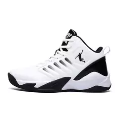 ? Tênis de basquete masculino, amortecimento respirável, antiderrapante, esportivo, para treinamento de ginástica, tênis de basquete atlético para mulheres - comprar online