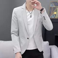 Conjunto de terno slim fit masculino, jaqueta blazers, calça, colete, moda casamento empresarial, roupas de anfitrião, casaco, calças, colete, novo, 2023, 3 peças - loja online