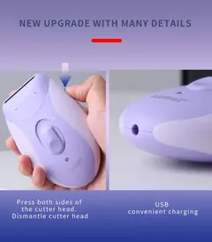 Kemei-Depiladora Elétrica Recarregável para Mulheres, 4in 1, Depilação Facial do Corpo, Aparador de Biquíni para Pernas, axilas - loja online