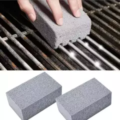 Escova De Limpeza De Churrasqueira, Tijolo De Pomice, Churrasqueira, Pedra De Limpeza, Ferramentas De Cozinha Ao Ar Livre, Mangal
