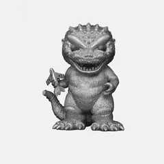 Imagem do Godzilla figura de ação funko pop mecânica godzilla edição limitada periferia boneca modelo coleção ornamento modelo brinquedo presente