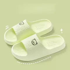 Slides planos antiderrapantes para homens e mulheres, chinelos casuais femininos, chinelos internos para casa, sandálias femininas de verão, moda feminina, seabeach fino e fino - loja online