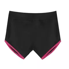 Mulheres de cintura média slim fit calças curtas elásticas altas, shorts apertados femininos para senhoras, corrida, elástico