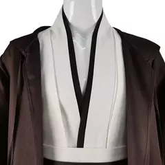 Imagem do Star wars jedi cosplay traje comércio exterior manteau manto anna ouro cosplay traje exclusivo roupas de propósito especial da china