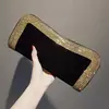 YoReAi-Beading Bolsa para Mulheres, Clutch Feminino, Bolsas de Ombro, Bolsas Festa, Veludo, Hobo-Bag Brilhante, Messenger Bag, Marca de Luxo