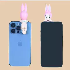Anjo caixa cega presente de aniversário coleção anime figura dos desenhos animados modelo boneca brinquedo para crianças aniversário presentes de natal