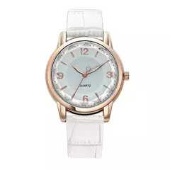 Relógio de quartzo de couro feminino, Vidro Polígono, Luxo, Mostrador, Criativo, Moda, Senhoras - comprar online