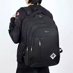 Imagem do Mochila impermeável para notebook para homens, mochila multifuncional, bolsa casual, filme