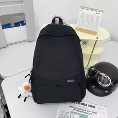 Imagem do Mochila de nylon impermeável para adolescentes, mochila escolar para meninos e meninas, mochila de viagem, grande capacidade, moda criativa, estudantes