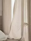 Estilo japonês espessado Semi-Sombreamento algodão linho Cortinas, Quartos e Salas